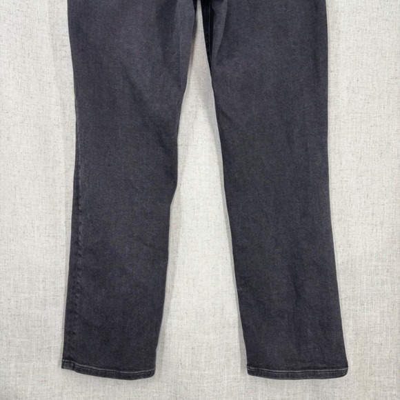 Everlane High Key Stovepipe Jeans Black Cotton High Rise Women's size 29 - Picture 6 of 11